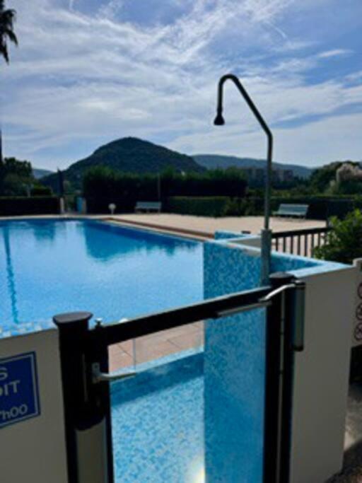 Studio 2Pers Piscine 10Min Plage Mandelieu Esterno foto